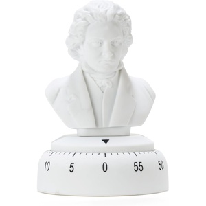 image:imageKikkerland Beethoven Timer  Musical Gadget for Home amp Kitchen  60 Minute Windup Timekeeper for Cooking for Music LoversBeethoven