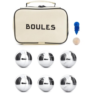 image:imageKikkerland Boules Set Large Action Game Outdoor Beach Lawn Backyard Family Party Games for AdultsLarge