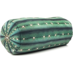 image:imageKikkerland Cactus Headrest  Plush Plant Pillow for Home or Office Decor  Airplane amp Travel Essentials Gift