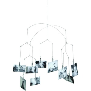 image:imageKikkerland Hanging Photo Display  Picture Collage for Bedroom Decor amp Wall Art  Customizable GiftPhoto Mobile