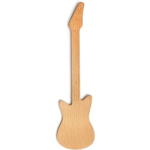 image:imageKikkerland Set of Two Novelty Guitar Wooden Spoons for Kitchen  Beechwood Heat Resistant Use with NonStick Cookware  Unique Gift for Music Lovers and Cooking EnthusiastsRockin Spatula
