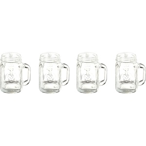image:imageKikkerland Tequila Shots Green Cactus Glass Shot Glasses Shooters Set of 4 1oz capacity for Party Supplies Southwest ThemeMason