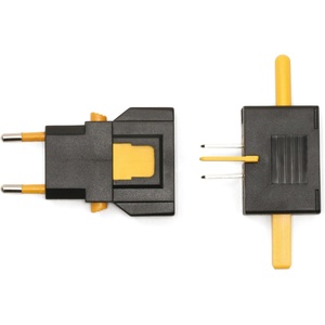 image:imageKikkerland UL03A Universal Travel Adapter Black1 EA