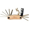 image:imageKikkerland Compact 16 in 1 Bike Tool Bicycle Repair On The Go EDC Bike Accessories