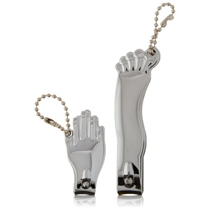 image:imageKikkerland Hand and Foot Nail Clippers Set SilverSilver
