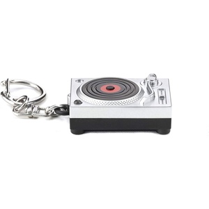 image:imageKikkerland KRL45 Turntable LightUp LED KeychainTurntable