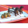 image:imageKikkerland Dachshund Salt and Pepper Shakers BrownSilver