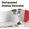 image:imageKikkerland Magnetic Hourglass Timer  Elegant Relaxing Decor for Home amp Office  1 Minute Timekeeper with Hidden Magnet amp Wooden Base
