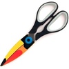 image:imageKikkerland MultiPurpose Ergonomic Toucan Kitchen Shears Scissors BlackOrange Cutting Herbs Meat Trimming Kitchen Tool