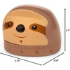 image:imageKikkerland Sloth Timer  Fun Gadget for Home amp Kitchen  60 Minute Windup Timekeeper for Cooking