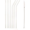 image:imageKikkerland Clear Reusable Glass Straws