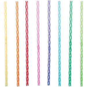 image:imageKikkerland Rainbow Reusable StrawsRegular