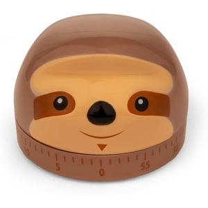 image:imageKikkerland Sloth Timer  Fun Gadget for Home amp Kitchen  60 Minute Windup Timekeeper for Cooking