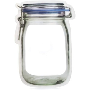 image:imageKikkerland Zipper Bags Set of 2 LargeLarge