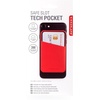 image:imageKikkerland Safe Slot Tech Universal Phone Leather Pocket Card Holder Case 3M Adhesive