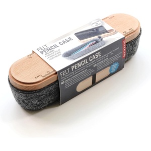 image:imageKikkerland Felt Pencil Case Phone Holder