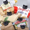 image:imageKikkerland Cat Bag Clips Set of 6Black