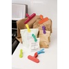 image:imageKikkerland Rainbow Bag Clips Set of 8 MulticolorRainbow