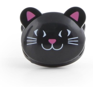 image:imageKikkerland Cat Bag Clips Set of 6Black