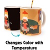 image:imageKikkerland Cat Lady Morphing Mug  Color Changing Cup Reacts to Heat  Fun Gift for Coffee Hot Cocoa amp Hot Beverages