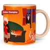 image:imageKikkerland Cat Lady Morphing Mug  Color Changing Cup Reacts to Heat  Fun Gift for Coffee Hot Cocoa amp Hot Beverages