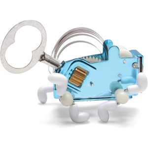 image:imageKikkerland Windup Pea  Cute Wind Up Pet for Office Desk  Trinkets for Stocking Easter Basket or Gift Bag