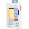 image:imageKikkerland Colorblock Memo Fridge Magnets Reusable Erasable Sticky Notes for Home Office Kitchen