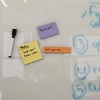 image:imageKikkerland Colorblock Memo Fridge Magnets Reusable Erasable Sticky Notes for Home Office Kitchen