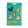 image:imageKikkerland Goat Yoga Magnet Set of Five  Fun Decor for Home Office amp Classroom  Gifts for Holidays amp Events