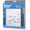image:imageKikkerland Mini White Dry Erase Board Calendar Black Dry Erase Marker Small Mini White Board for Kids Students 8 x 8