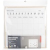 image:imageKikkerland Portable Hanging Schedule White Board Monthly Calendar Planner Dry Erase Memo Organizer 85 x 105