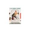 image:imageKikkerland 3D Lenticular Bird Pokersize Deck 54pc Standard Index Waterproof Novelty Playing Cards