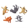 image:imageKikkerland Cat Yoga Magnet Set of Five  Fun Decor for Home Office amp Classroom  Gifts for Holidays amp Events