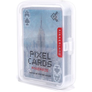 image:imageKikkerland Optical Illusion Pixel Playing Cards