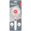 image:imageKikkerland 2in1 Handheld Portable Compact Lightweight Acrylic Magnifier for Reading Multi Purpose