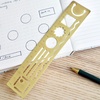image:imageKikkerland 3 in 1 Metal Ruler