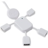 image:imageKikkerland US006 USB Hubman white