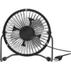 image:imageKikkerland Black USB Desk Fan