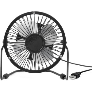image:imageKikkerland Black USB Desk Fan