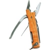 image:imageKikkerland 10 in 1 Pocket Compact EDC Gear Equipment Stainless Steel MultiTool White Wood Handle for Outdoors Camping Tool Accessories SurvivalWooden Plier