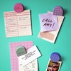 image:imageKikkerland Inkerie Magnetic Clips for Notes Lists and Photos  Set of 4