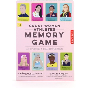 image:imageKikkerland Great Women Athletes Memory Game