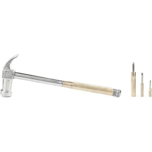 image:imageKikkerland Multi Tool Handy Hammer with 6in1 Screwdriver Set Household Tools