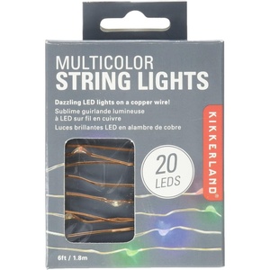 image:imageKikkerland String Lights Battery Operated MulticolorMulticolored