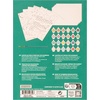 image:imageKikkerland Crafters Paint By Numbers Greeting Cards Set of 5 Cards  24 Paints Brush and Envelope Included