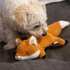 image:imageKikkerland Kobe Flying Fox Interactive Dog Toy  Shake Crinkle and Swoosh