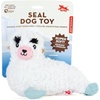 image:imageKikkerland Kobe Seal Plush Squeaker Stuffed Animal Squeaky Dog Toy for Small amp Medium Dogs