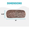 image:imageKikkerland Log Head Rest  Micro Bead Neck amp Leg Cushion  Novelty Home Decor152 cm