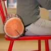 image:imageKikkerland Log Head Rest  Micro Bead Neck amp Leg Cushion  Novelty Home Decor152 cm