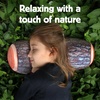 image:imageKikkerland Log Head Rest  Micro Bead Neck amp Leg Cushion  Novelty Home Decor152 cm